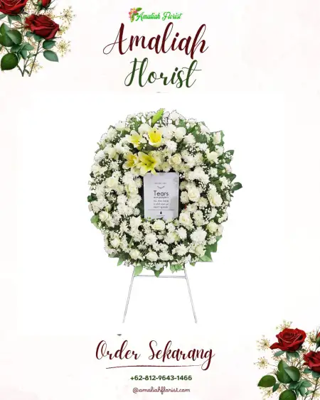 Krans Bunga Duka Petulu